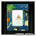 セラミック フォトフレーム 2x3'' イルカB