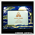 セラミック フォトフレーム 5x7'' イルカA