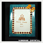 セラミック フォトフレーム 5x7''