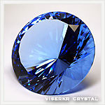 クリスタルダイヤ #80 ライトブルー 16面カット上質
